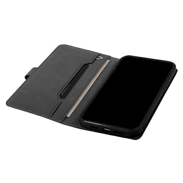 UNIQ etui book Journa iPhone 12 Pro Max6,7" szary/dark grey