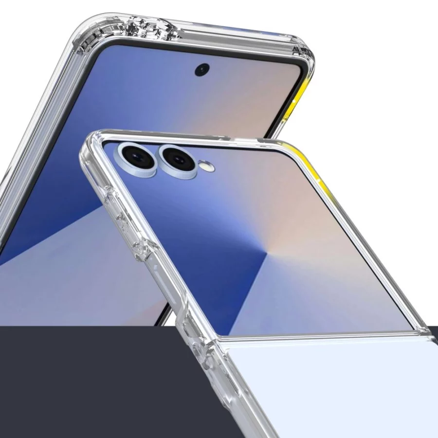 Etui Tech-Protect FlexAir Hybrid na Samsung Galaxy Z Flip 7 - przezroczyste