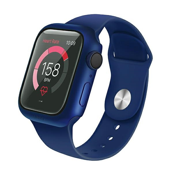 UNIQ etui Nautic Apple Watch Series      4/5/6/SE/SE3 40mm niebieski/blue