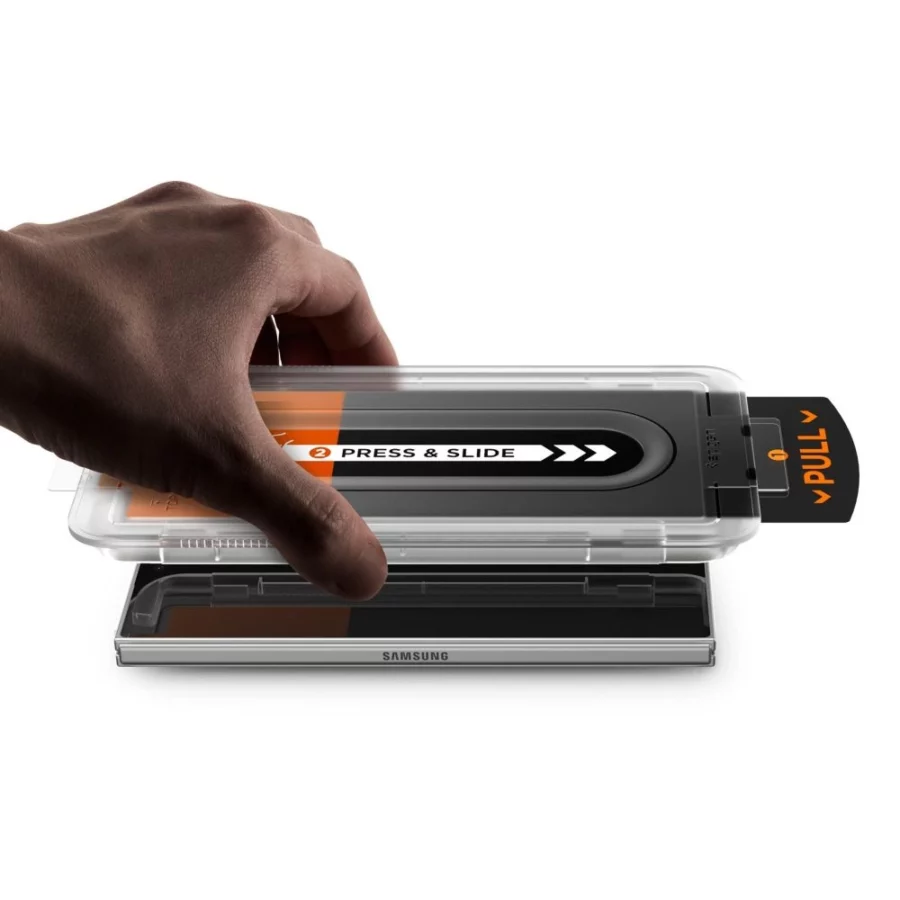 Szkło hartowane Spigen Glas.TR EZ Fit Pro HD 2-pack na Samsung Galaxy Z Fold 7 - przezroczyste
