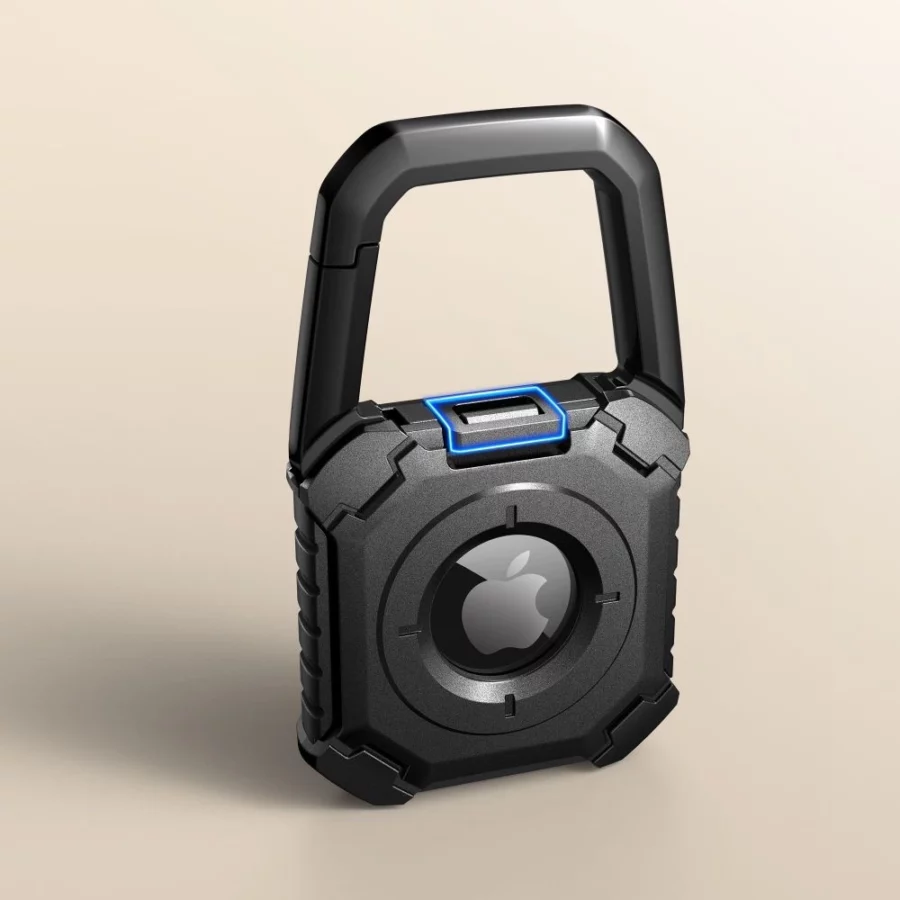 Etui Tech-Protect Kevlar na Apple AirTag 1 / 2 - czarny