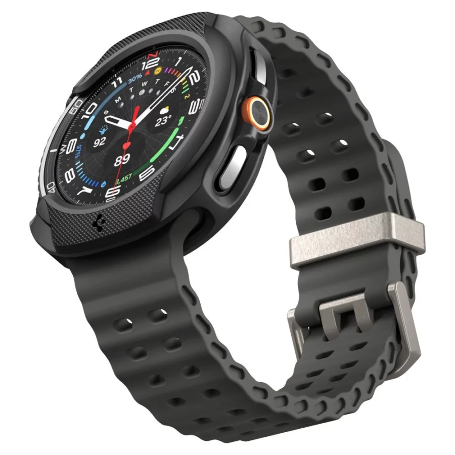 Etui Spigen Liquid Air na Samsung Galaxy Watch 8 Classic 46 mm - czarne