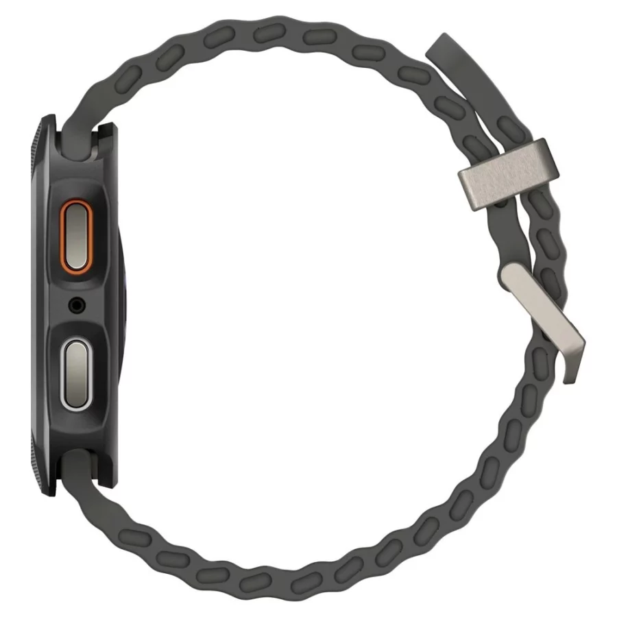 Etui Spigen Liquid Air na Samsung Galaxy Watch 8 44 mm - czarne matowe