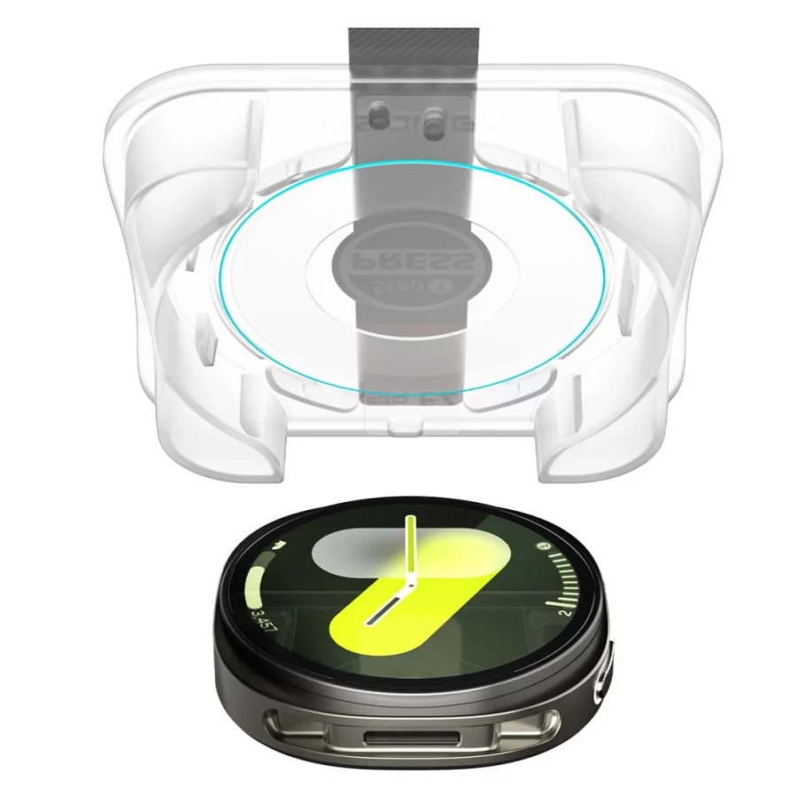 Szkło hartowane Spigen Glas.TR ”Ez-Fit” na Samsung Galaxy 44 mm - przezroczyste