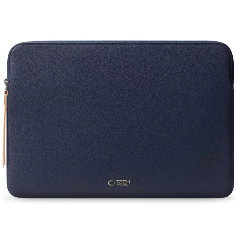 Torba Tech-Protect Fleece na laptopa 15-16 - granatowa