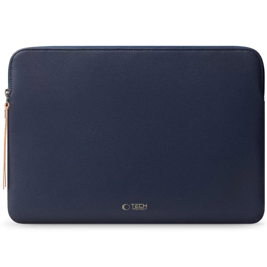 Torba Tech-Protect Fleece na laptopa 15-16 - granatowa