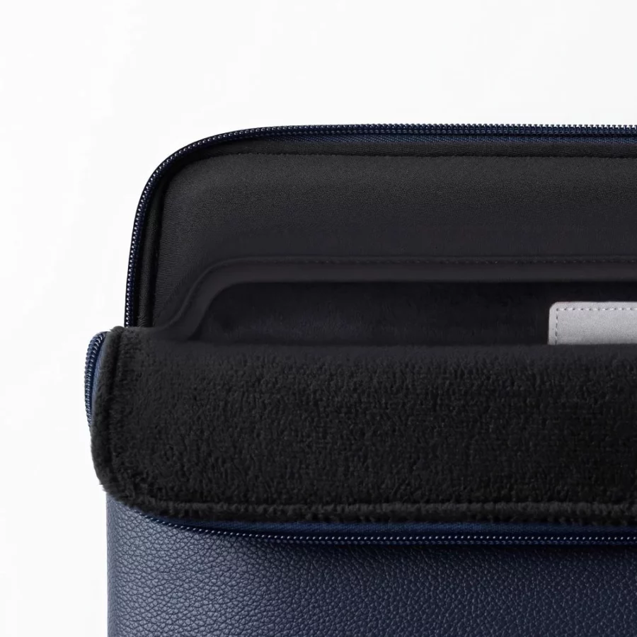 Torba Tech-Protect Fleece na laptopa 15-16 - granatowa