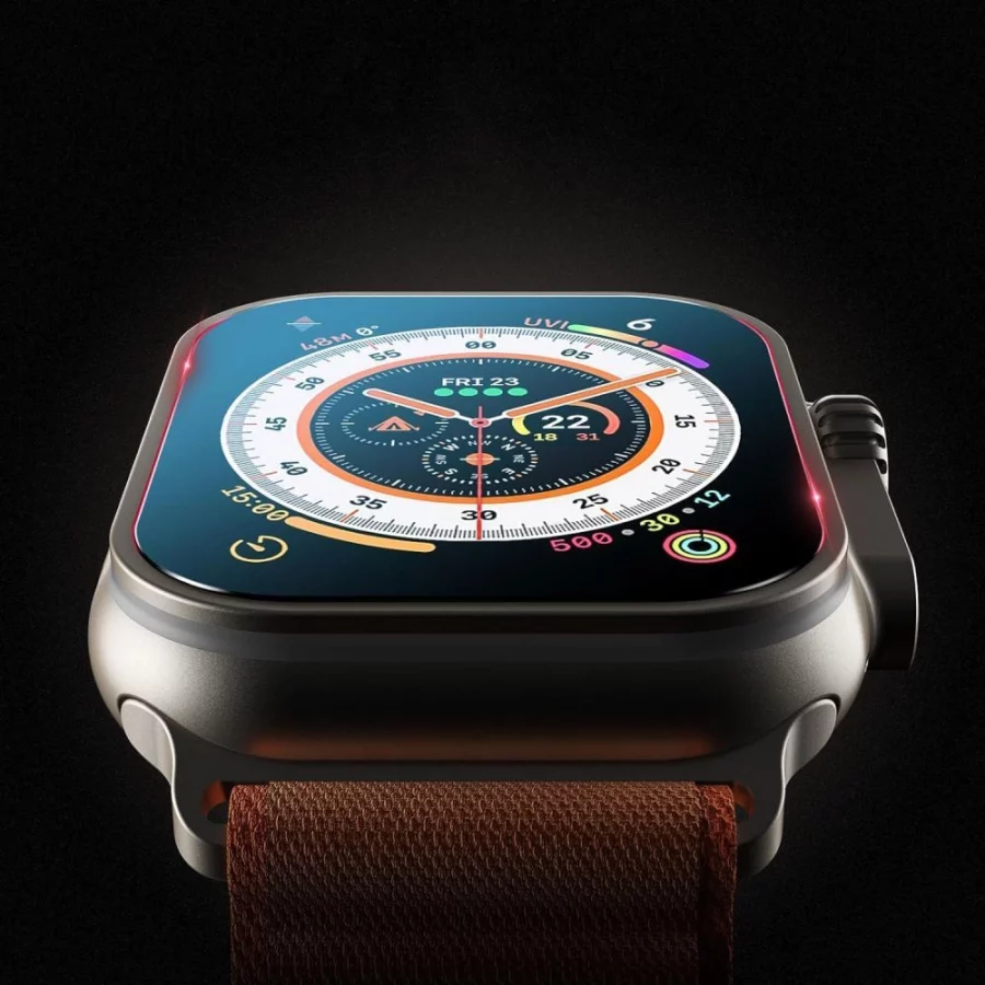 Szkło hartowane Tech-Protect Easy Set+ 2-pack na Apple Watch Ultra 1 / 2 49 mm - przezroczyste