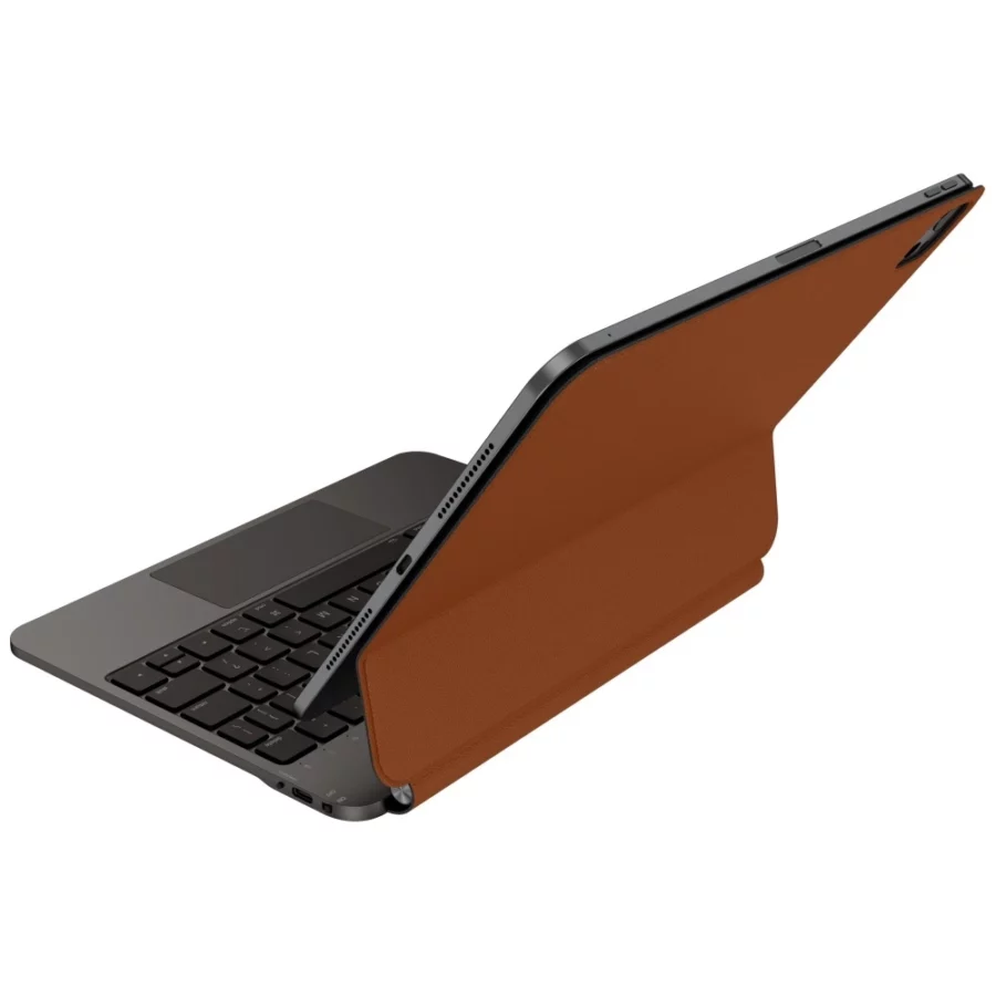 Etui UNIQ Venno Pro Magnetic Smart z klawiaturą do iPad 11" 2025 / iPad Air 11" 2024 / 2025 / iPad Pro 11" 2018 / 2020 / 2021 / 2022 / 2024 - brązowe