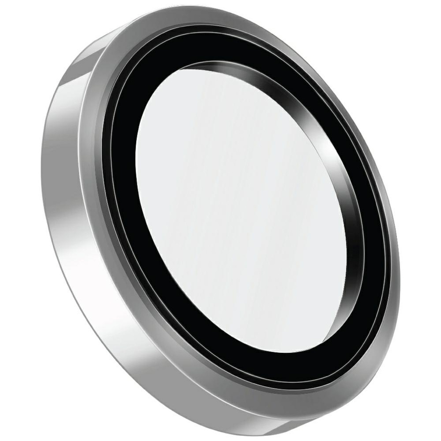 Szkło na obiektyw aparatu UNIQ Optix     Prime Camera Lens Protector do iPhone 17 Pro / 17 Pro Max / 15 Pro / 15 Pro Max z aplikatorem srebrny