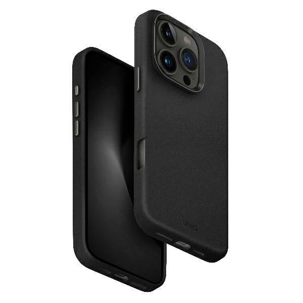 UNIQ etui Lyden iPhone 16 Pro Max 6.9" Magclick Charging czarny/dallas black