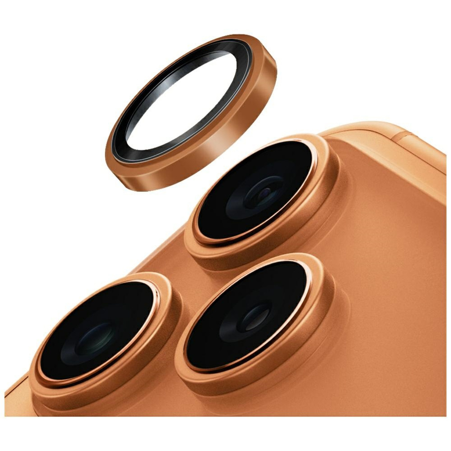 Szkło na obiektyw aparatu UNIQ Optix     Prime Camera Lens Protector do iPhone 17 Pro / 17 Pro Max / 15 Pro / 15 Pro Max z aplikatorem sunset