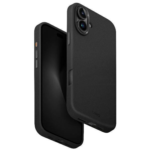 UNIQ etui Lyden iPhone 16 6.1" Magclick Charging czarny/dallas black