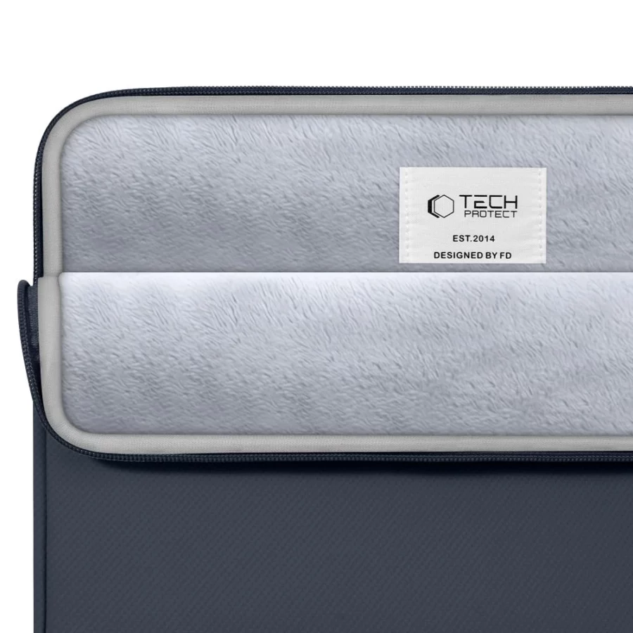 Torba Tech-Protect Sleeve na laptopa 15-16 - niebieska