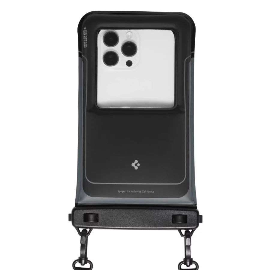 Etui Spigen A611P 2-pack wodoodporne - czarny mat