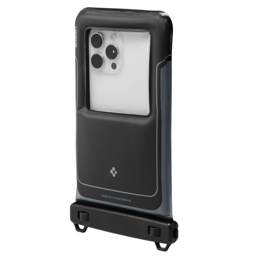 Etui Spigen A611P 2-pack wodoodporne - czarny mat