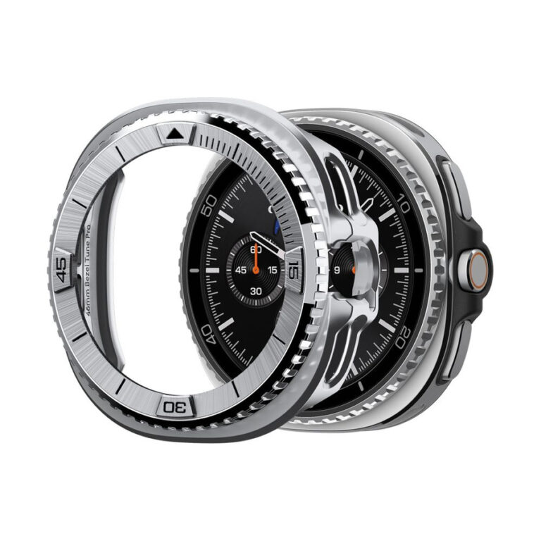 SPIGEN BEZEL TUNE PRO PILOT SAMSUNG GALAXY WATCH 8 CLASSIC (46 MM) SILVER