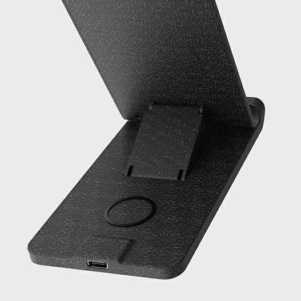UNIQ Ład. indukcyjna Vertex Duo 2in1 15WFast charge szary/charcoal grey