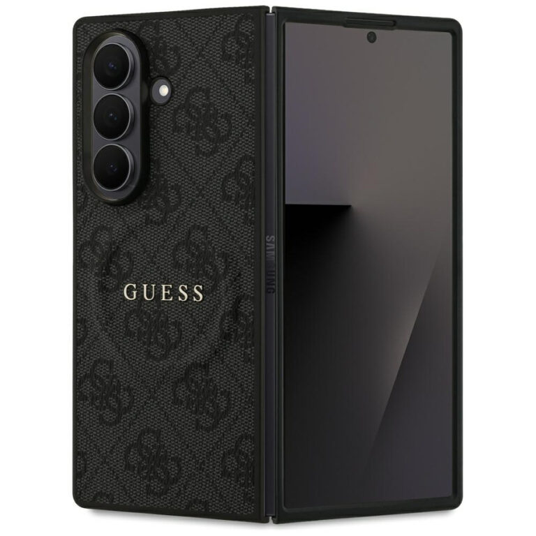 Etui Guess 4G Classic MagSafe do Samsung Galaxy Z Fold7 czarny