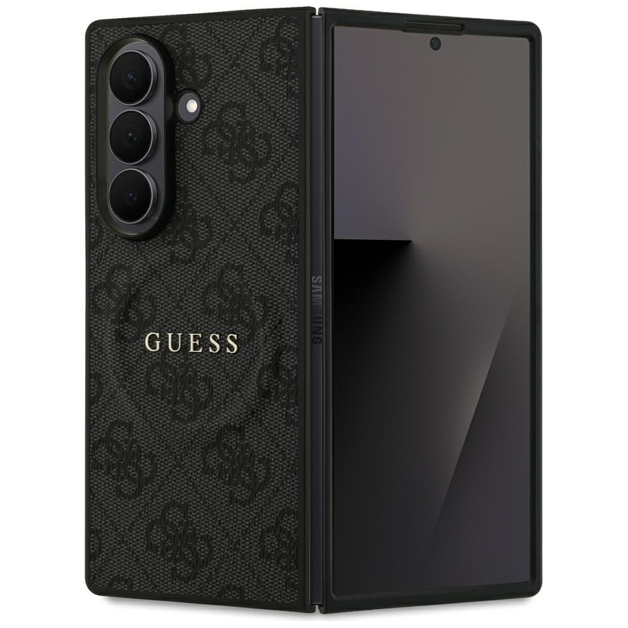 Etui Guess 4G Classic MagSafe do Samsung Galaxy Z Fold7 czarny
