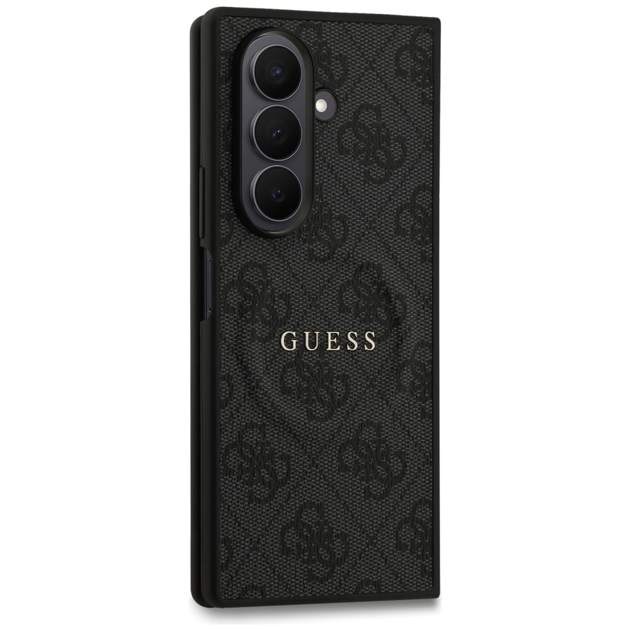 Etui Guess 4G Classic MagSafe do Samsung Galaxy Z Fold7 czarny
