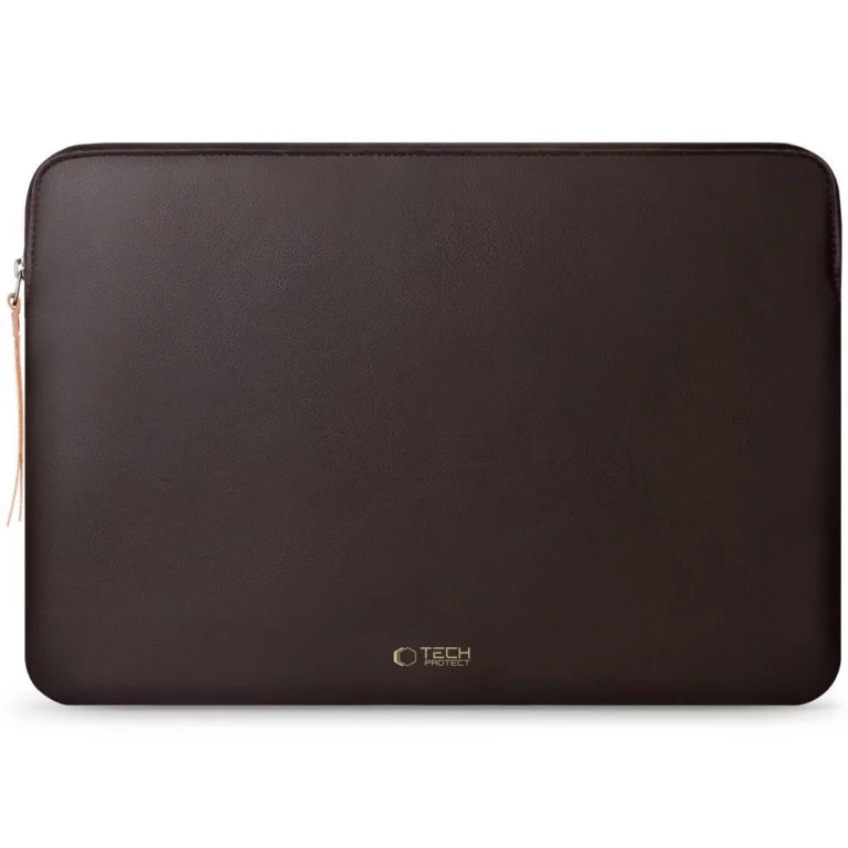 Torba Tech-Protect Fleece na laptopa 13-14" - brązowa