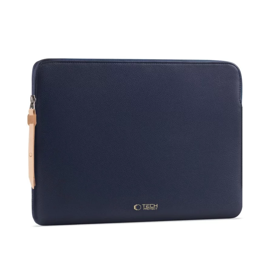 Torba Tech-Protect Fleece na laptopa 13-14" - niebieska