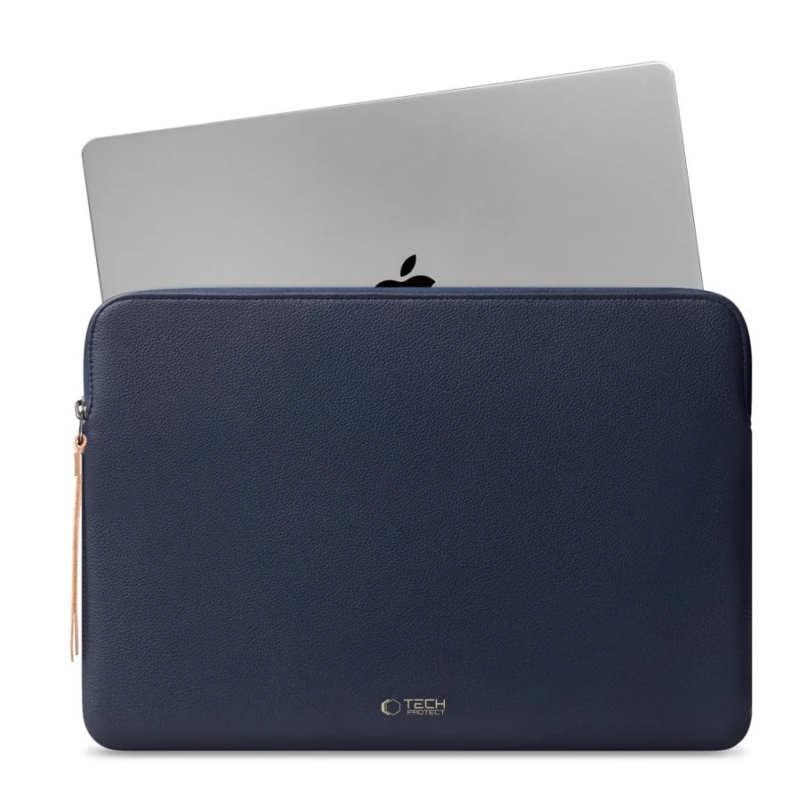 Torba Tech-Protect Fleece na laptopa 13-14" - niebieska