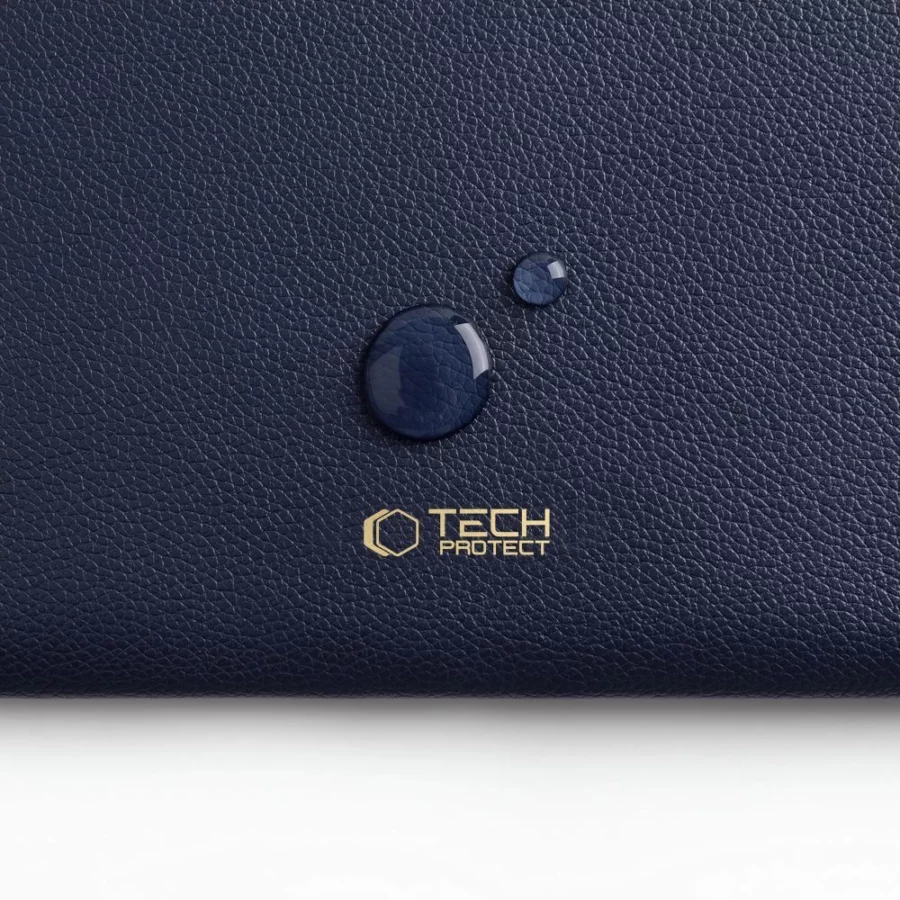 Torba Tech-Protect Fleece na laptopa 13-14" - niebieska