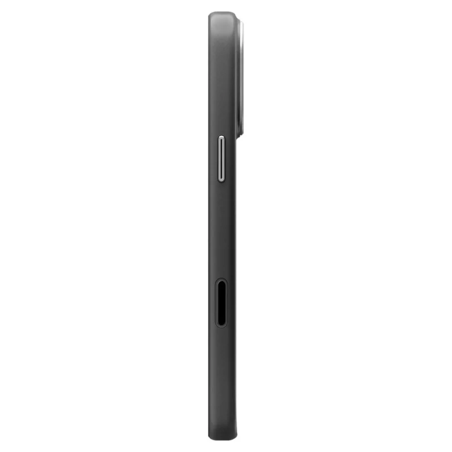 Etui Spigen Enzo Aramid "T" MagSafe na iPhone 17 Pro - czarno-srebrne