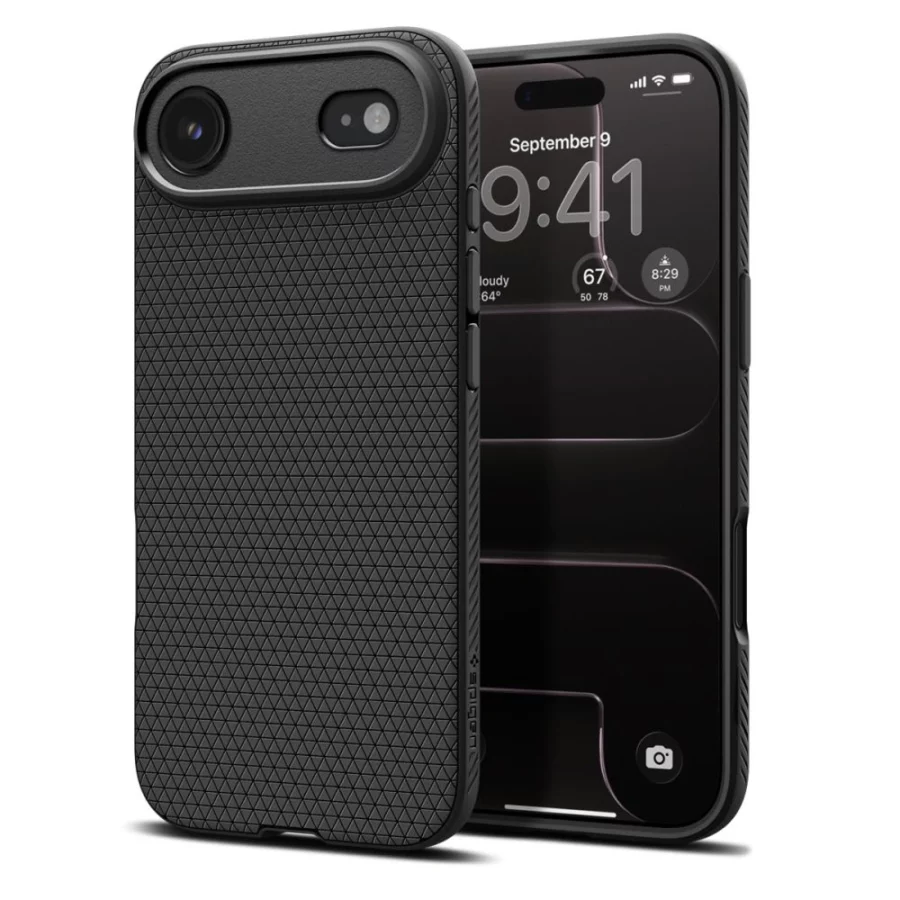 Etui Spigen Liquid Air na iPhone 17 Air - czarny mat
