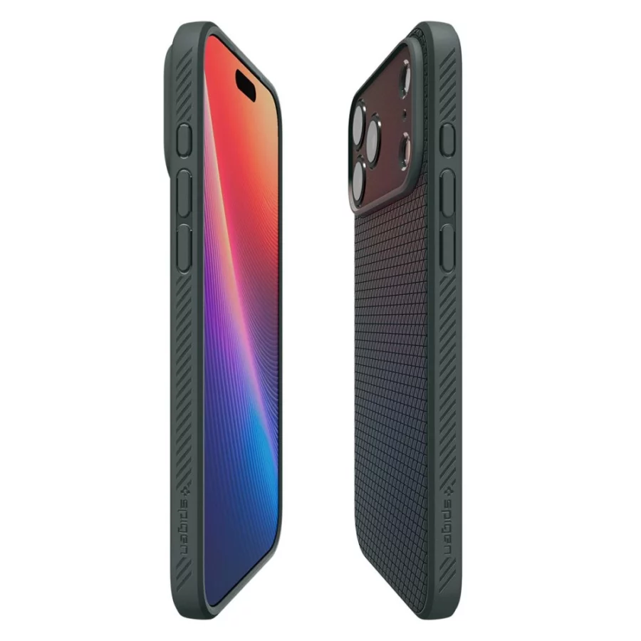 Etui Spigen Liquid Air na iPhone 17 Pro Max - zielone