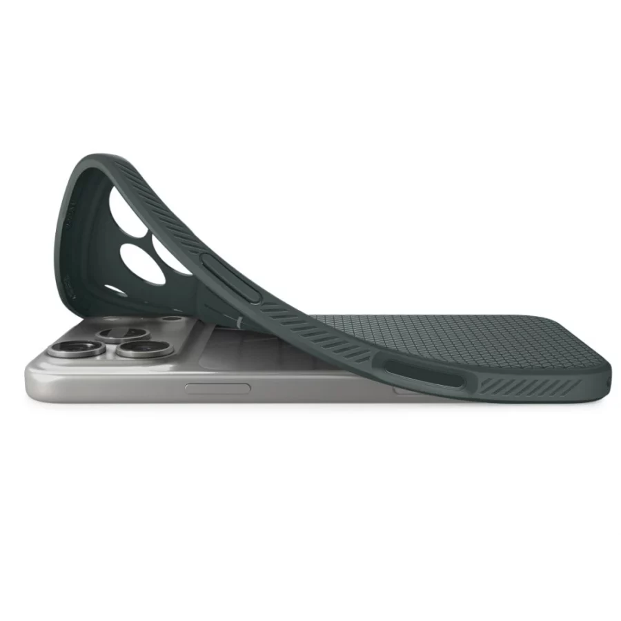 Etui Spigen Liquid Air na iPhone 17 Pro Max - zielone