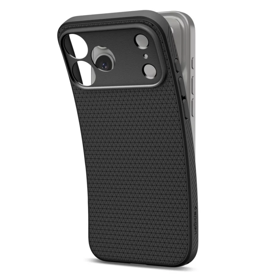 Etui Spigen Liquid Air na iPhone 17 Pro Max - czarny mat