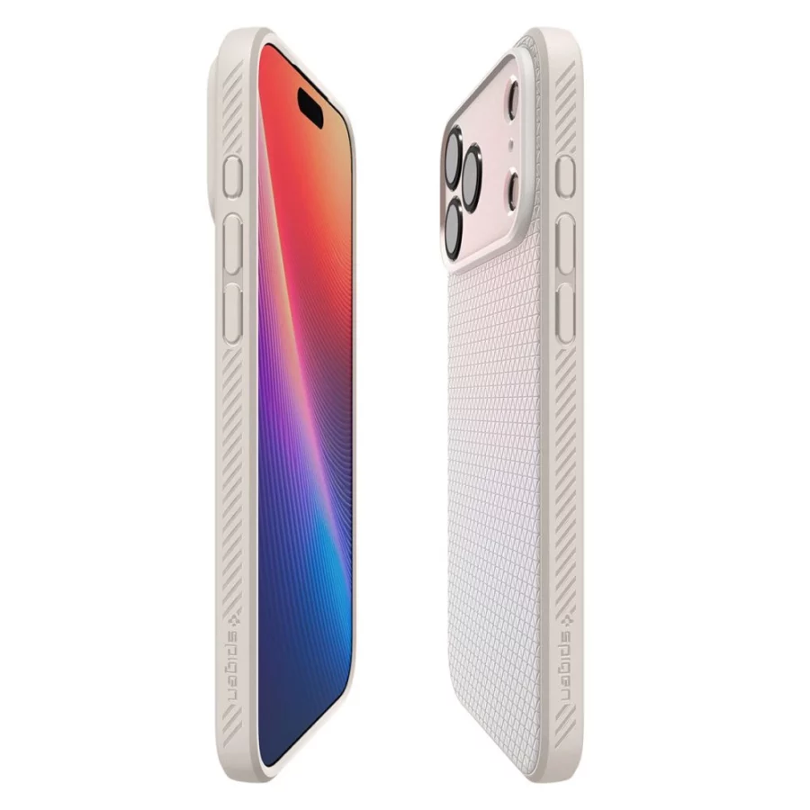 Etui Spigen Liquid Air na iPhone 17 Pro - tytanowe
