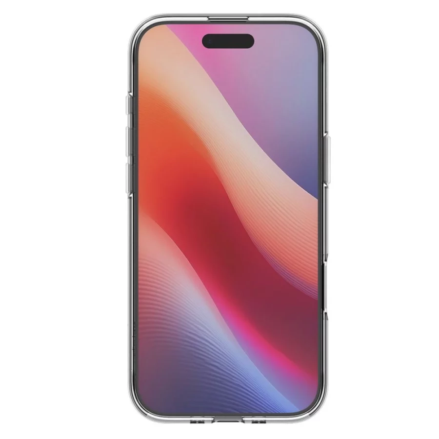 Etui Spigen Liquid Crystal MagSafe na iPhone 17 Air - przezroczysto-białe