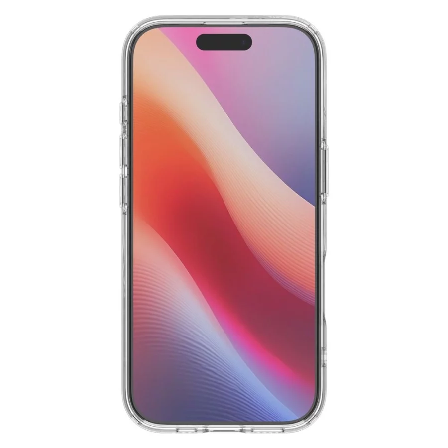 Etui Spigen Liquid Crystal MagSafe na iPhone 17- przezroczysto-białe