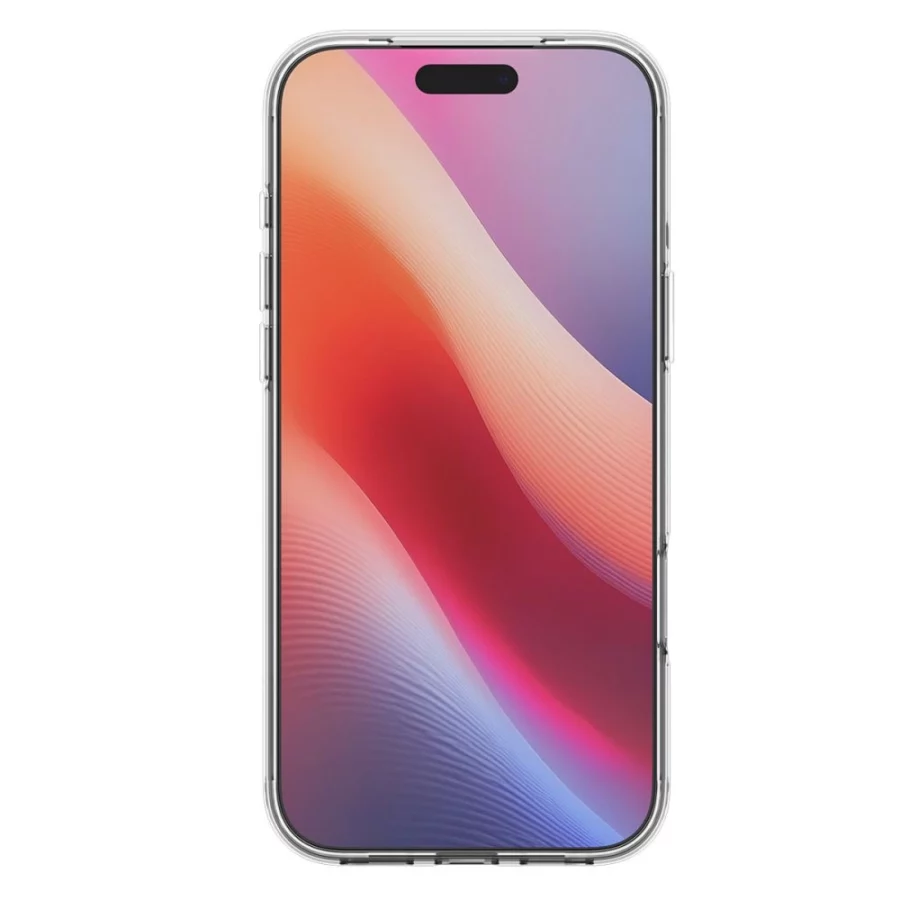 Etui Spigen Liquid Crystal MagSafe na iPhone 17 Pro Max - przezroczysto-białe