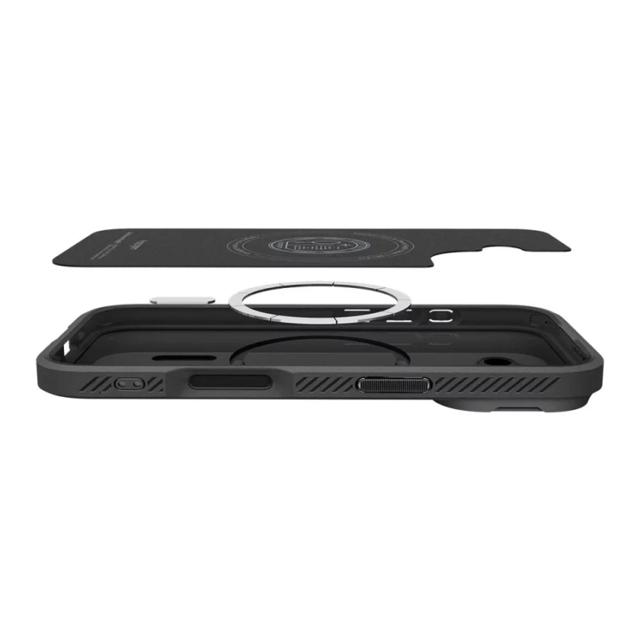 Etui Spigen Optik Armor MagSafe na iPhone 17 - czarne