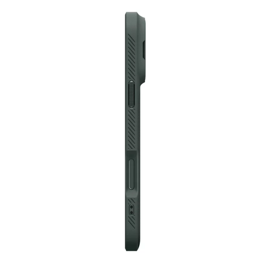 Etui Spigen Optik Armor MagSafe na iPhone 17 Pro - zielone