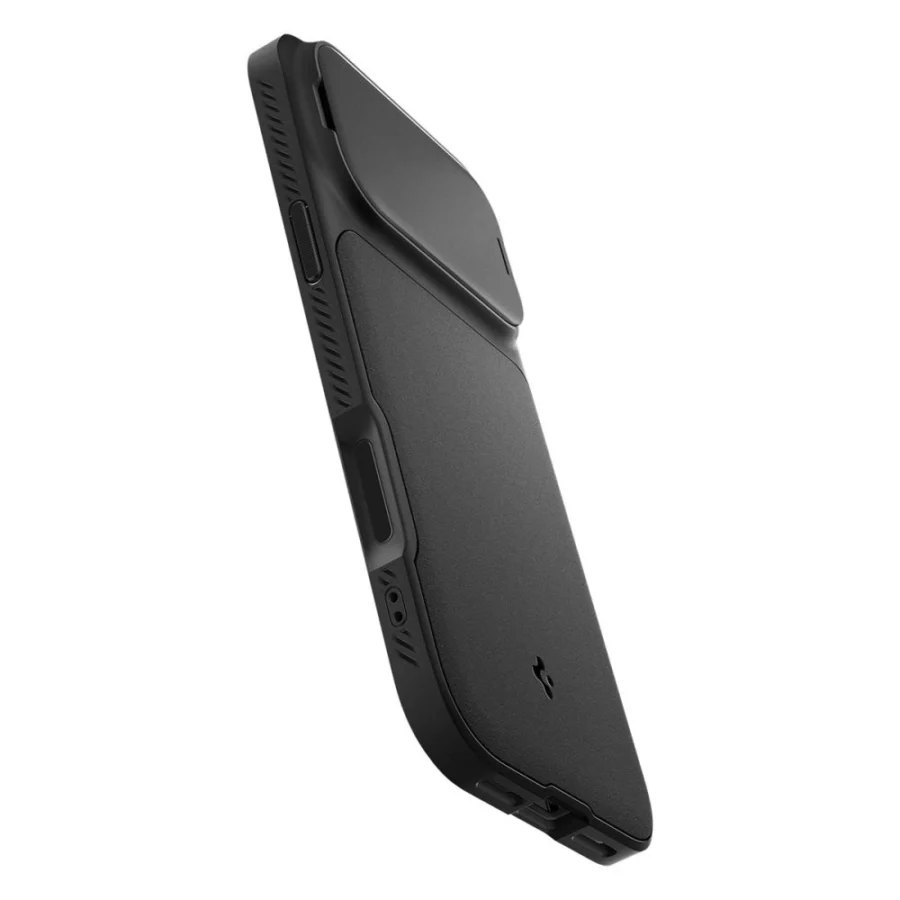 Etui Spigen Optik Armor MagSafe na iPhone 17 Pro - czarne