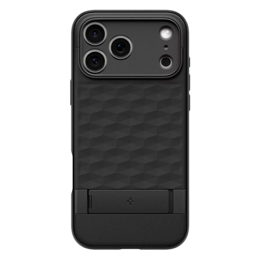 Etui Spigen Parallax "S" MagSafe na iPhone 17Pro - czarny mat