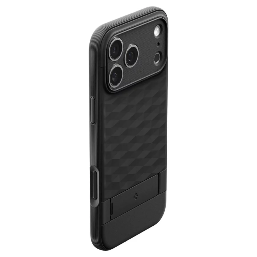 Etui Spigen Parallax "S" MagSafe na iPhone 17Pro - czarny mat