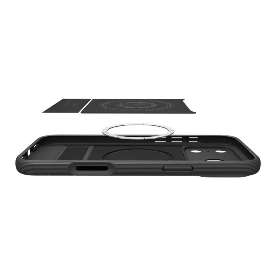 Etui Spigen Parallax "S" MagSafe na iPhone 17 Pro Max - czarny mat