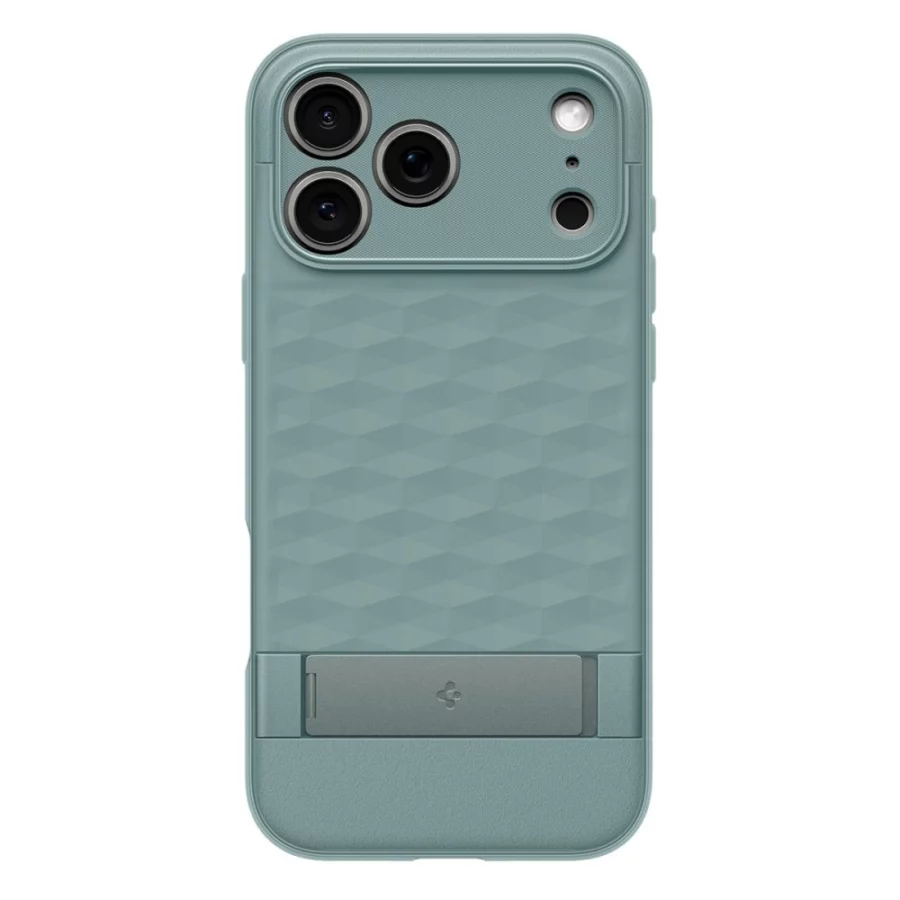 Etui Spigen Parallax "S" MagSafe na iPhone 17 Pro - zielone