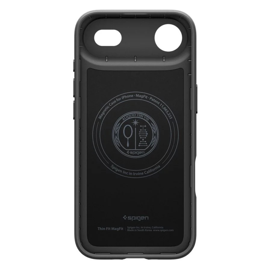 Etui Spigen Thin Fit MagSafe na iPhone 17 Air - czarne
