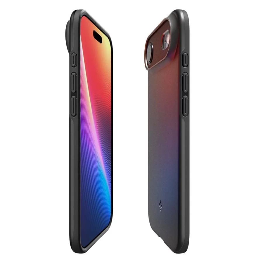 Etui Spigen Thin Fit MagSafe na iPhone 17 Air - czarne