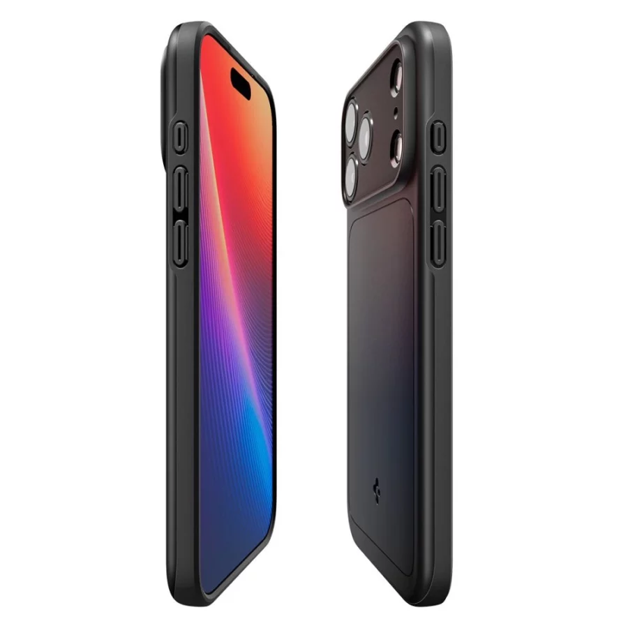 Etui Spigen Thin Fit MagSafe na iPhone 17 Pro - czarne