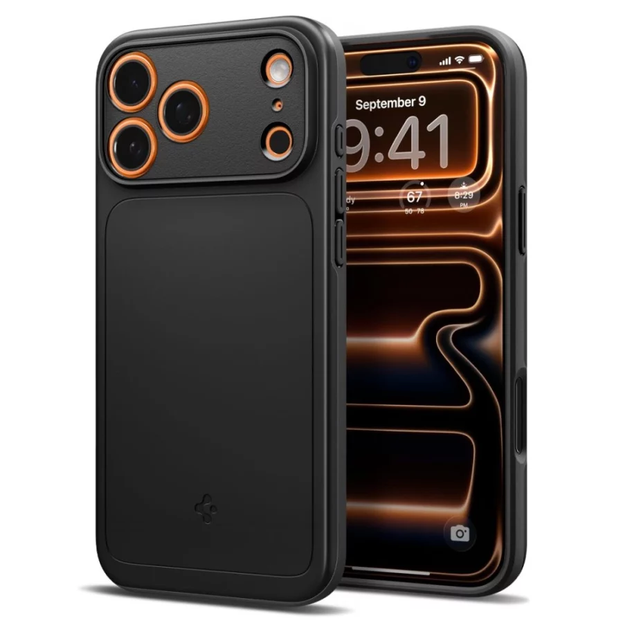 Etui Spigen Thin Fit MagSafe na iPhone 17 Pro Max - czarne