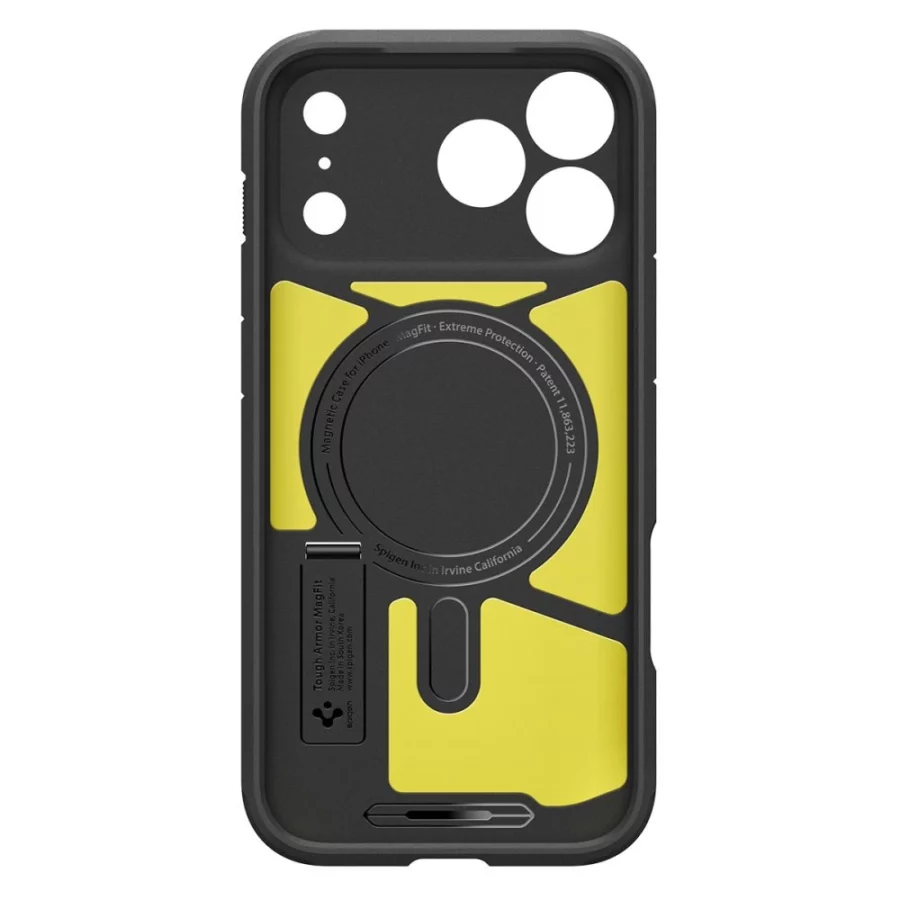 Etui Spigen Tough Armor "T" MagSafe na iPhone 17 Pro - czarne
